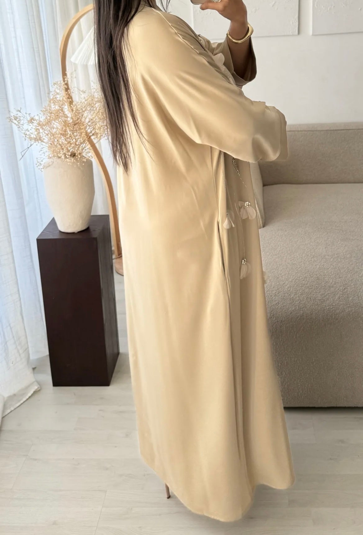 Abaya beige