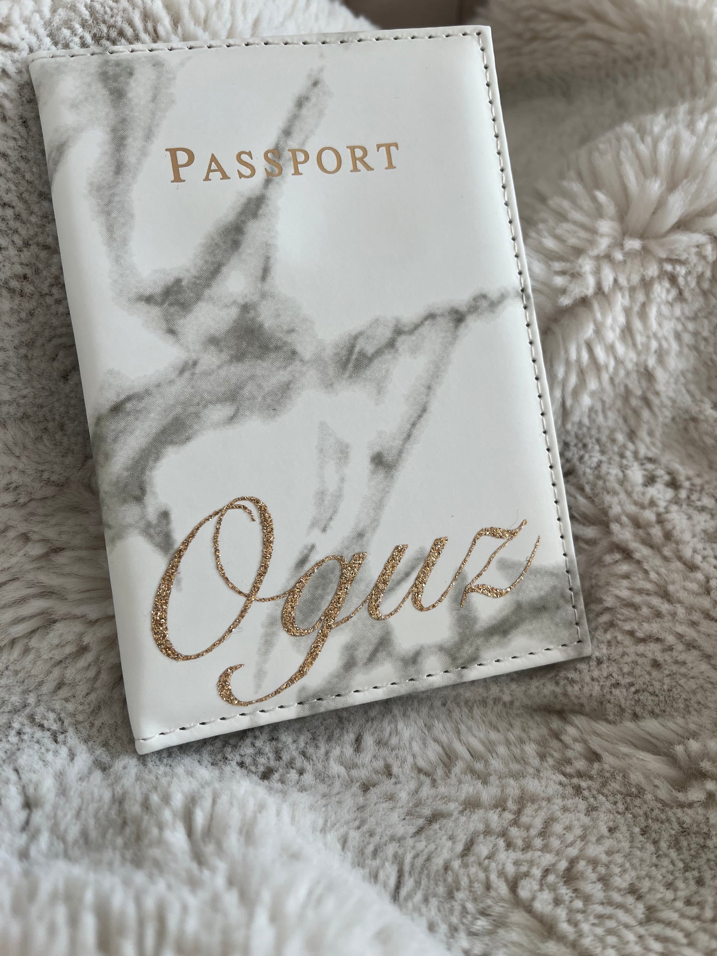 Protège passeport personnalisé