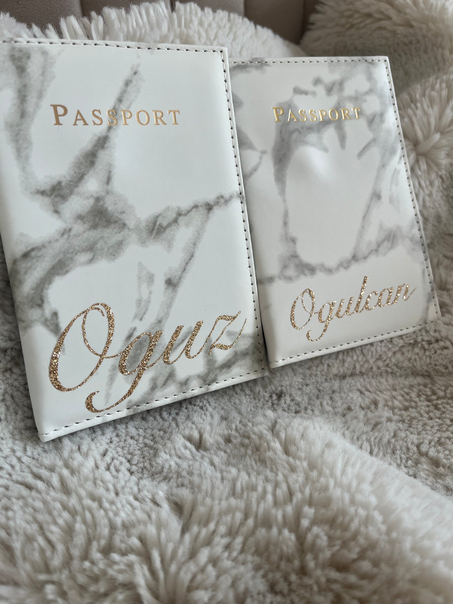 Protège passeport personnalisé