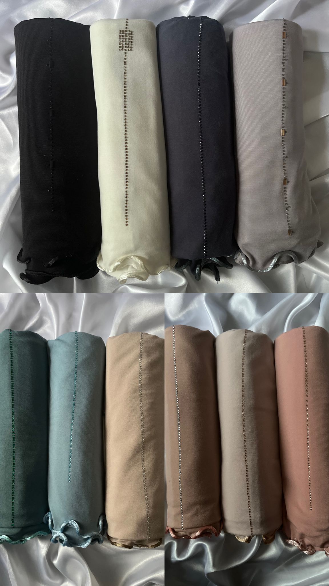 Hijab à strass