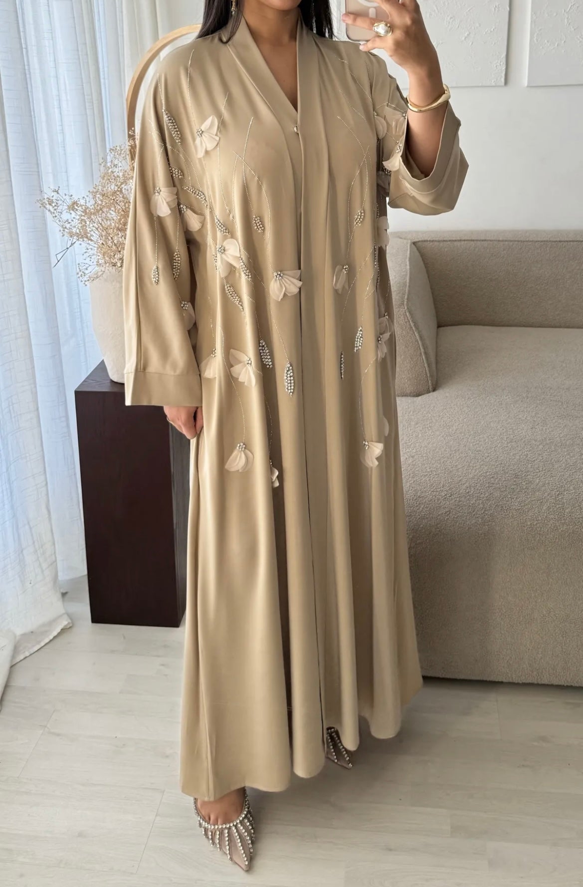 Abaya beige