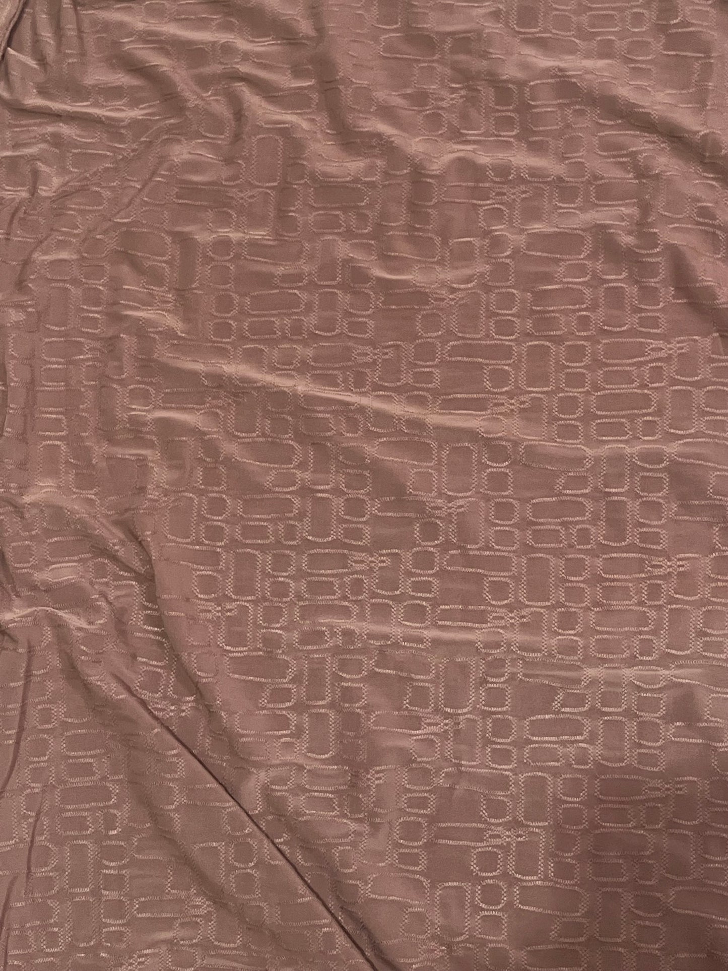 Jersey premium monogramme vieux rose