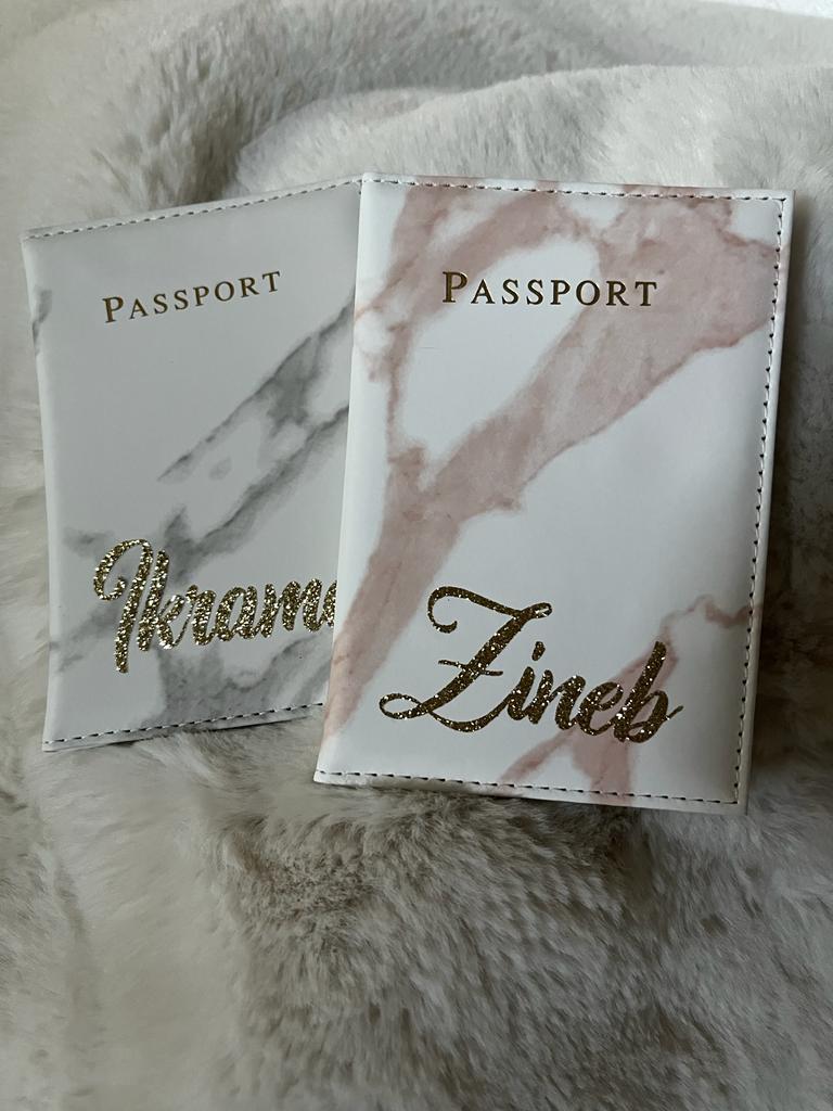 Protège passeport personnalisé