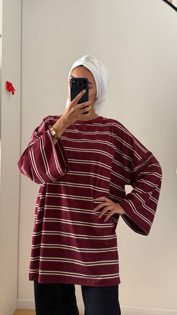 Teeshirt rayures (coloris)