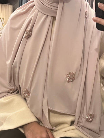 Jersey premium perle rose