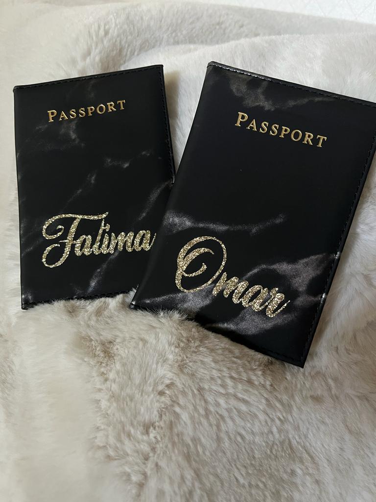 Protège passeport personnalisé