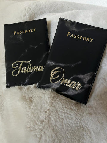 Protège passeport personnalisé